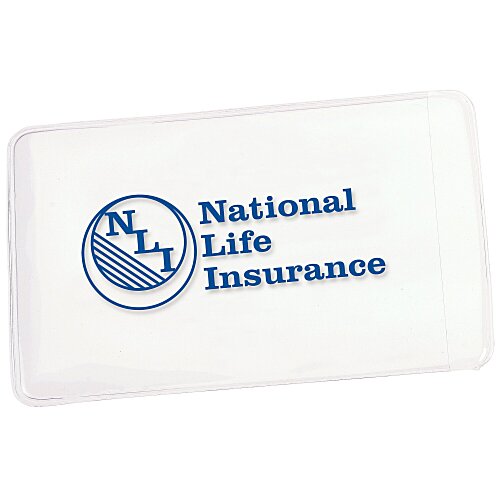 Vinyl Envelope Sheet Protector - 2-1/8" x 3-3/8" Main Image