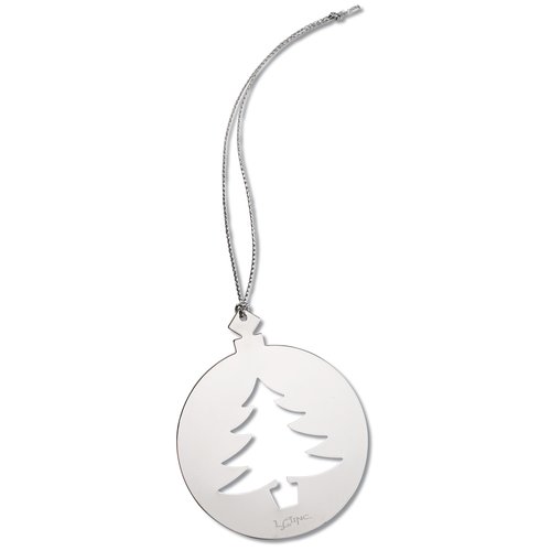 Silver Cut-Out Ornament Main Image