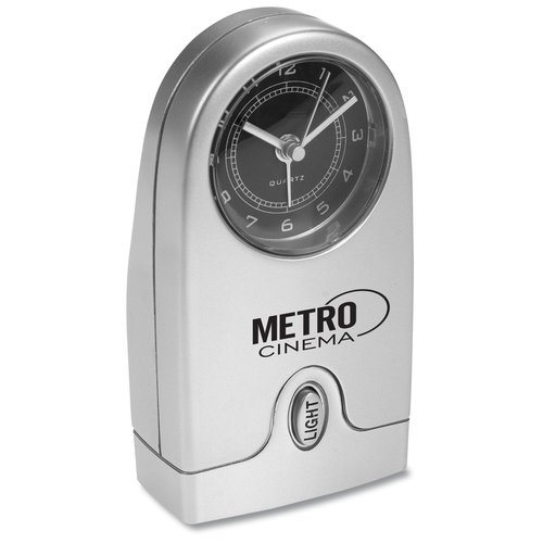 Dome Clock with Flashlight Main Image