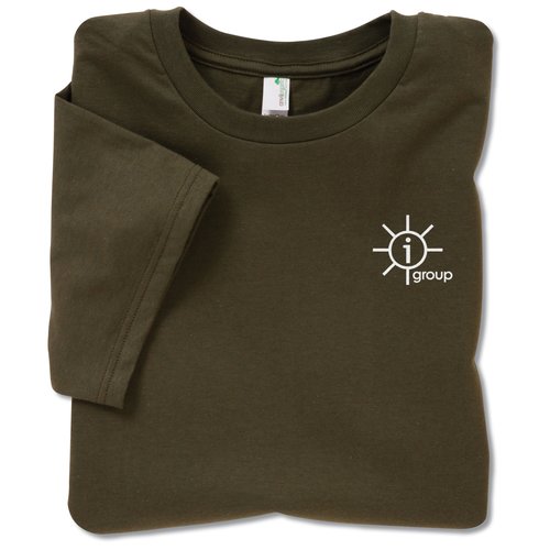 Anvil Organic 4.5 oz. Ringspun T-Shirt - Men's - Colors Main Image