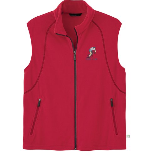 Recycled Polyester Fleece Vest - Men's Main Image