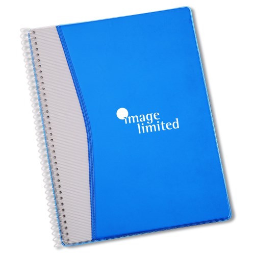 Glossy Spiral Notepad - 8-1/2" x 11" Main Image