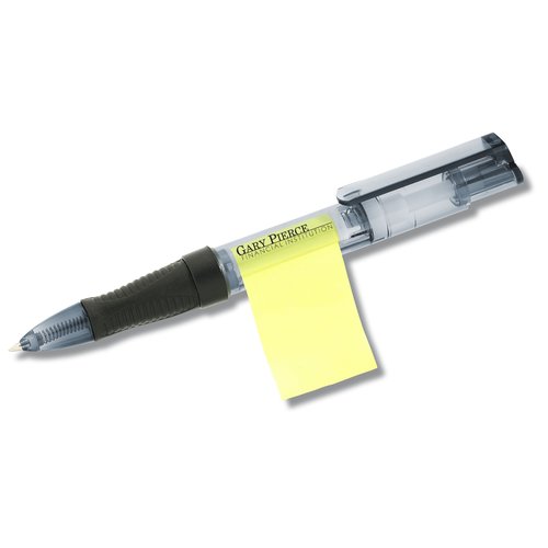 Translucent Pen with Adhesive Notes Main Image