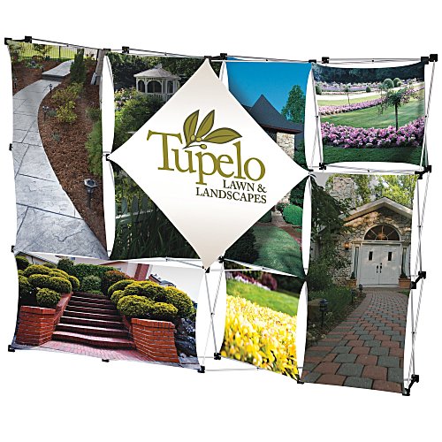 10' Geometric Pop-Up Display Main Image