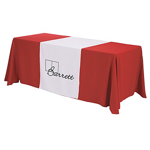 Serged 6-foot Closed-Back Table Throw and Runner Kit Main Image