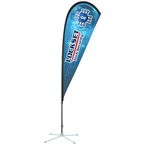 Indoor Sail Sign - 8' - One Sided Main Image