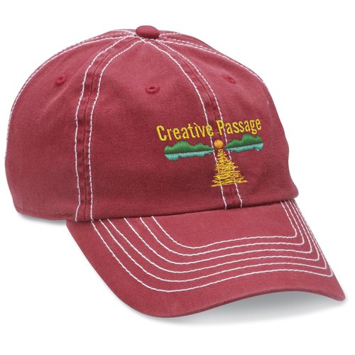Retro Cap - Embroidered - Closeout Colors Main Image