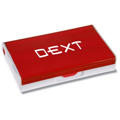 Rectangle 6 Compartment Pill Holder Main Image