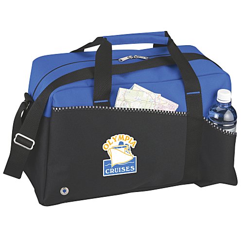 Two-Tone Duffel Bag - Full Color Main Image