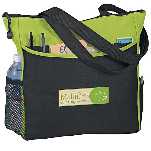 Two-Tone Tote Bag - Full Color Main Image