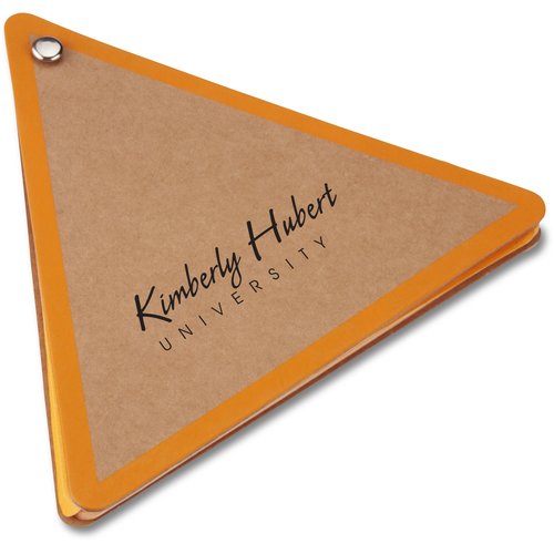 V Natural Kraft Jotter - Triangle Main Image