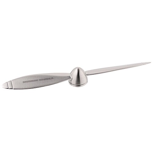 High Flyer Chrome Desktop Paperweight/Letter Opener Main Image