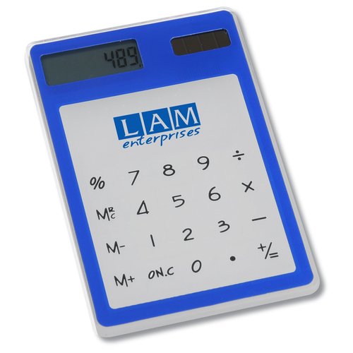 Sleek-n-Slim Clear Calculator - 24 hr Main Image