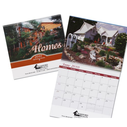 Homes 2010 Calendar - Spiral - Clearance Main Image