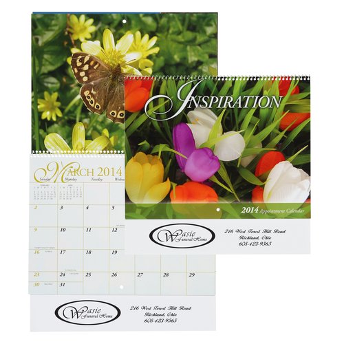 Inspirational 2014 Calendar - Spiral - Closeout Main Image
