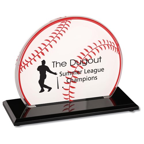 Acrylic Sports Award - Baseball Main Image
