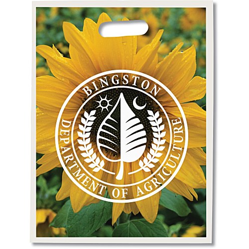 Oxo-Biodegradable Grab Bag - 15" x 11" - Full Color Main Image