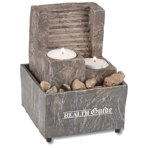 Two-Tealight Tranquility Fountain Main Image
