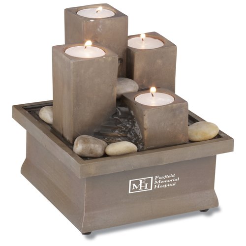 Four-Tealight Tranquility Fountain Main Image