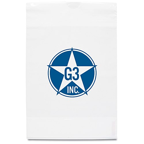 Oxo-Biodegradable Plastic Drawcord Bag - 12" x 9" Main Image