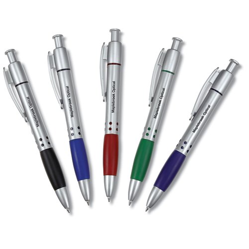 Satin Silver Contemporary Pen - 24 hr Main Image
