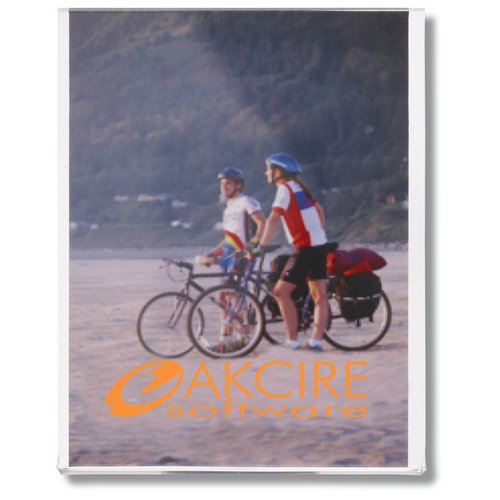 Clear Acrylic Magnet Frame - 2-1/2" x 3-1/2" Main Image