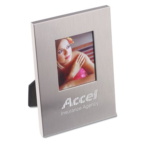 Silver Aluminum Frame - 2" x 3" Main Image