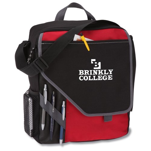 Vertical Edge Messenger Bag Main Image