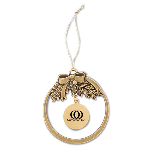 Charm Christmas Ornament - Round Main Image