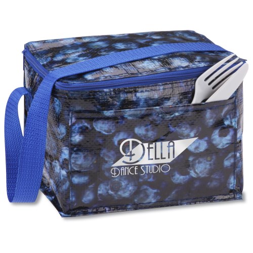 PhotoGraFX Six Pack Cooler - Blueberries Main Image