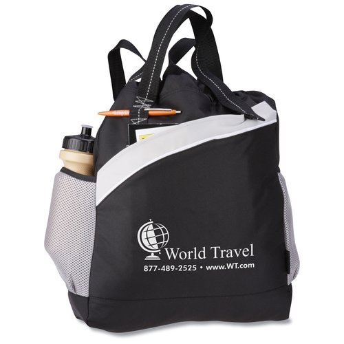 Arches Recycled Poly Backpack Tote Main Image