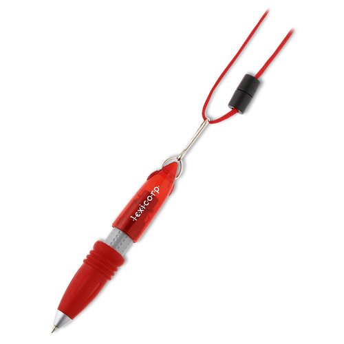 Pulley Gel Pen w/Lanyard Main Image