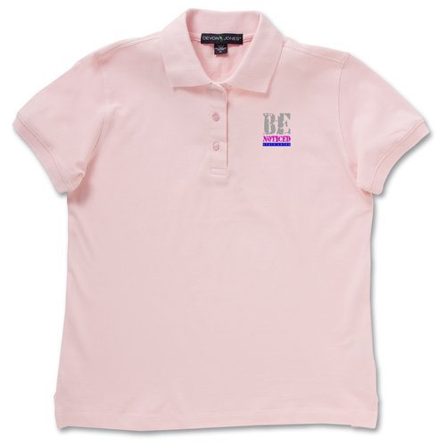 Devon & Jones Organic Pique Polo - Ladies' Main Image
