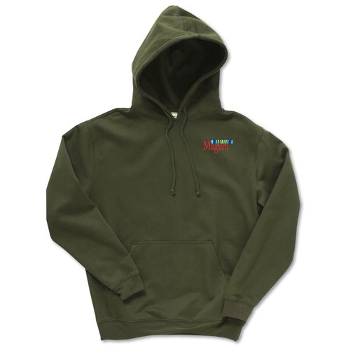Anvil Organic Cotton/Recycled Polyester Hoodie Main Image