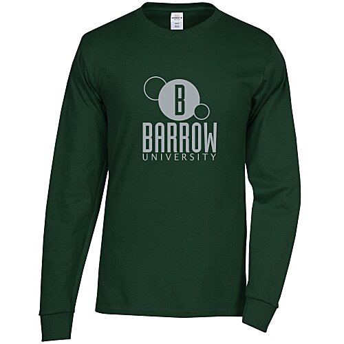 Hanes Authentic LS T-Shirt - Screen Main Image