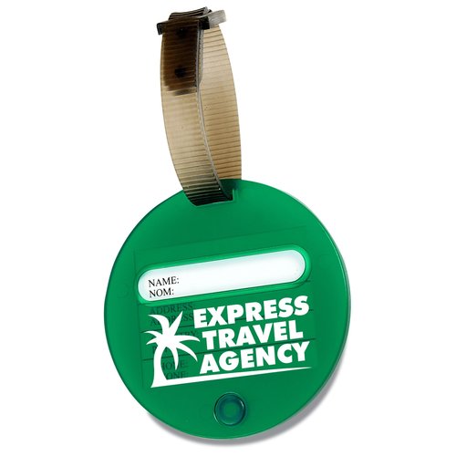 Transparent Luggage Tag Main Image
