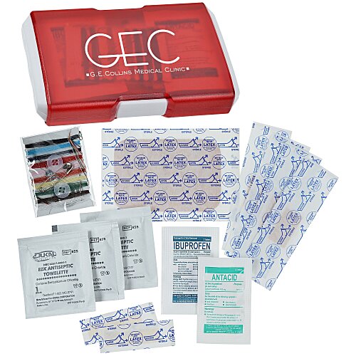 Redi Travel Aid Kit - Translucent Main Image