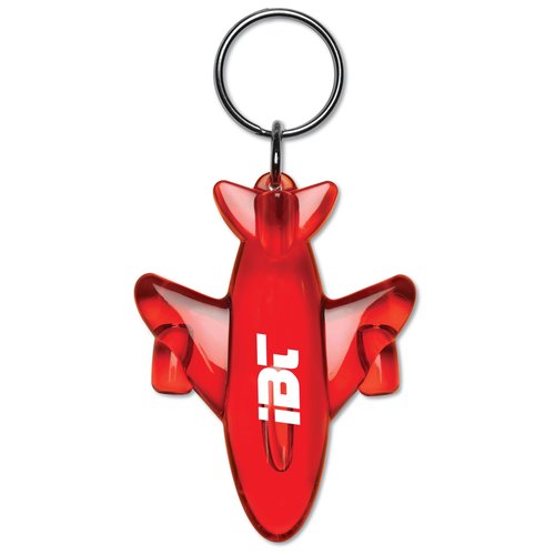 Translucent Plane Key Tag Main Image