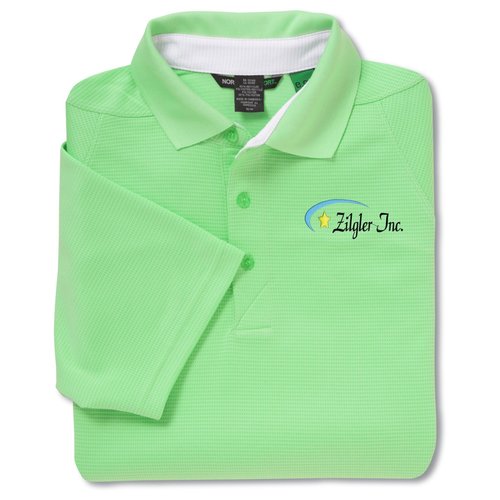 Recycled Polyester Performance Waffle Polo - Men's Main Image