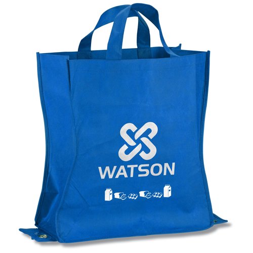 Polypropylene Shop-N-Fold Cold Tote - Market Design Main Image