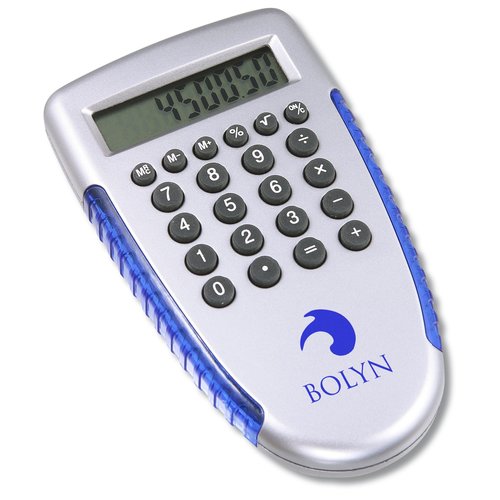 Slim Pocket Calculator - Closeout Main Image