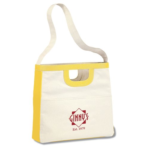 Chelsea Solid Trim Tote Main Image