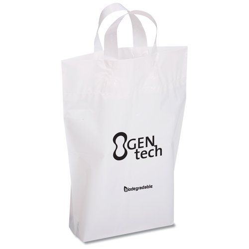Eco Design Oxo-Biodegradable Soft Loop Shopper - 15" x 12" Main Image