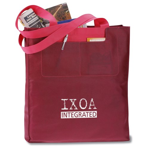 Color Bright Pocket Tote Main Image