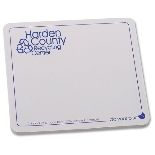 Note Paper Mouse Pad - Do Your Part - Recycled Main Image