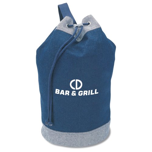 Denim Duffel Sling Bag Main Image