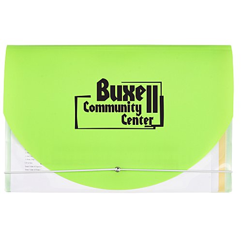 Color Flap Translucent Document Holder - 8 inches x 12 inches Main Image
