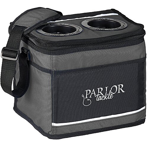 California Innovations 12-Can Cooler with Drink Pockets Main Image