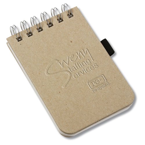 Eco Design Recycled Cardboard Jotter Main Image