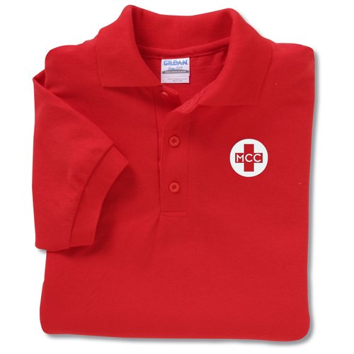 Gildan 5.4 oz. Blended Easy Care Pique Sport Shirt Main Image